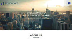 Desktop Screenshot of krisfinsoftware.com